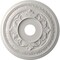 Ekena Millwork Baltimore PVC Medallion (Canopies up to 7 3/4"), 19"OD x 3 1/2"ID x 1"P, Satin Blossom White CMP19BAGBW - alternate 1